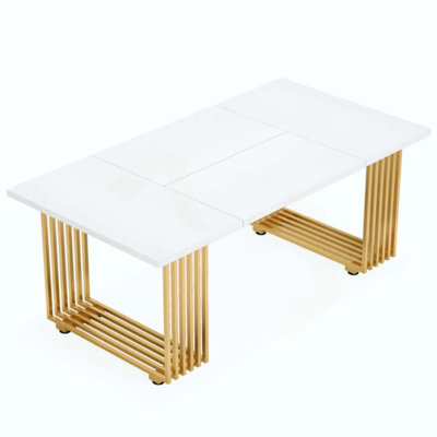 Bureau, bureau de direction élégant, bureau d'ordinateur fonctionnel