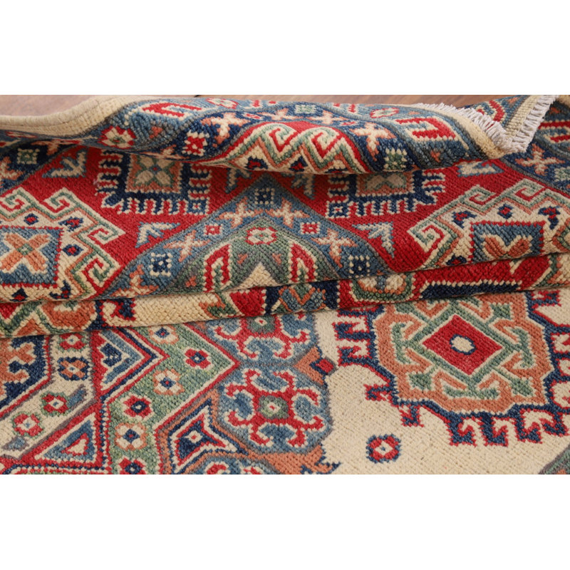 Handmade Kazak Oriental Rug 5