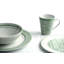 32pc Herringbone Sage Green