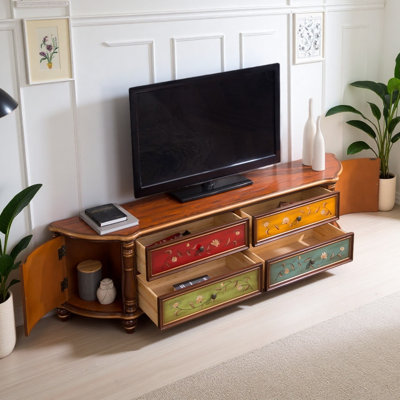 American-style Simple and Retro TV Cabinet