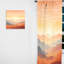 Draiden Bold Sunset Mountain Horizon II - rideau en velours traditionnel - obscurcissant - 1 panneau-1171088533
