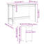 Solid Wood Writing Desk-1891637512
