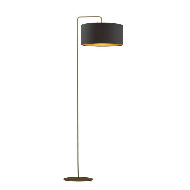 Ronneshia 156 H cm Task Floor Lamp, Black, Gold