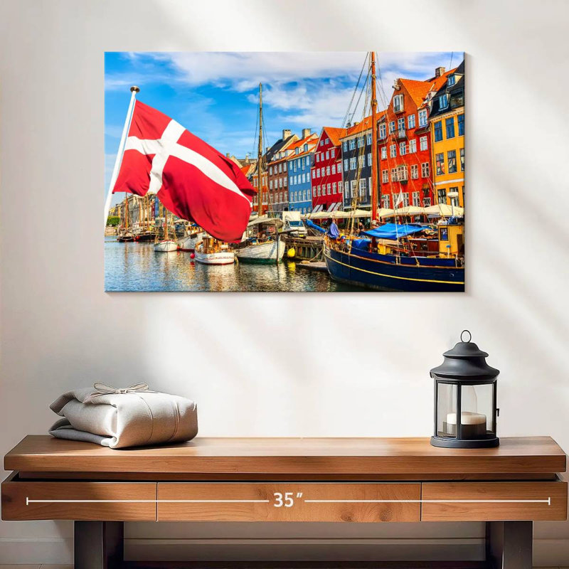 Bateaux Mehar Copenhagen Port, H 16 po x l 24 po