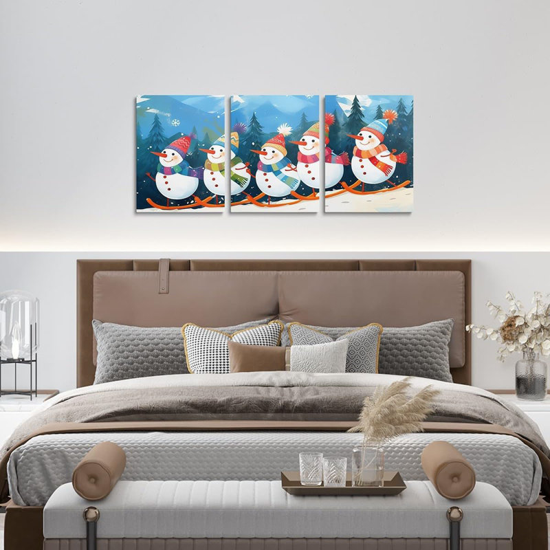 3 Piece Wrapped Canvas Print