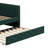 Mauriyah Upholstered Velvet with Trundle Bed-1284813607