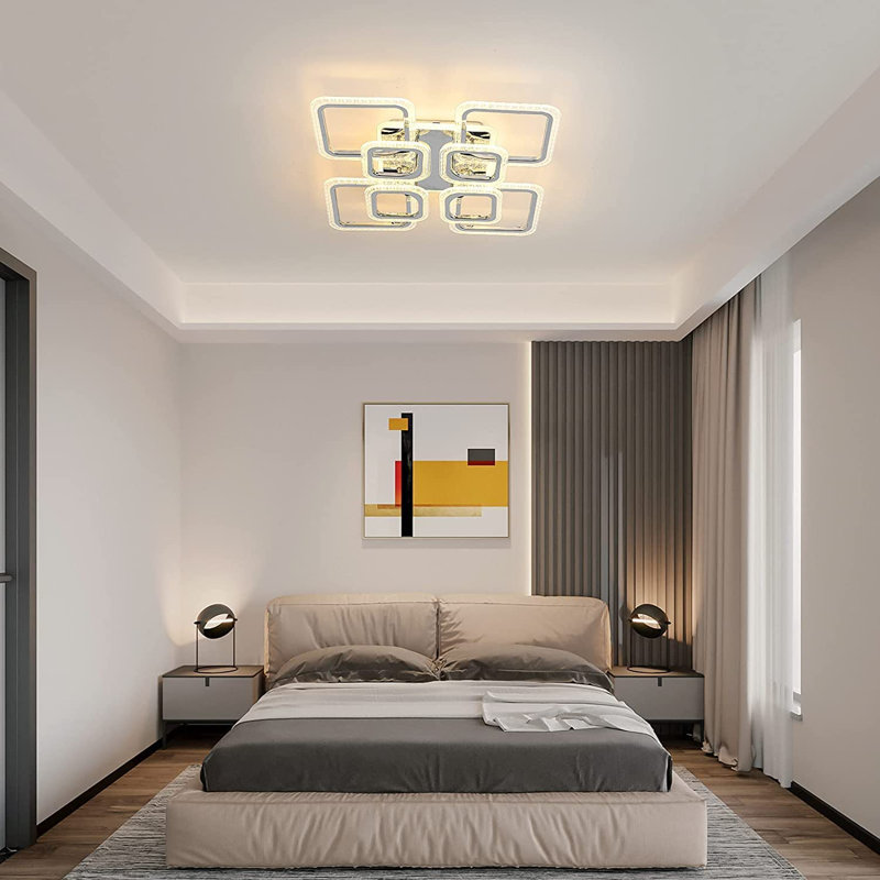 Arrika 8 -Light 60cm LED Flush Mount
