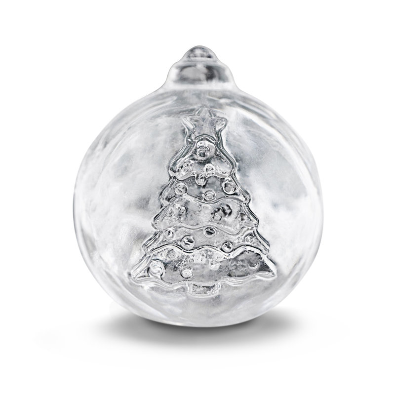 Tree and Snow Flake Ornament Ice Cube Tray