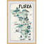 Landmarks In Florida - Single Picture Frame Print-1605221628