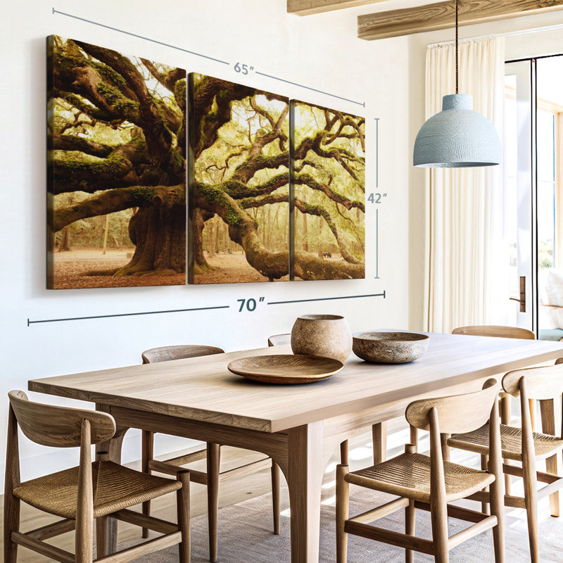 Impression sur toile Mossy, H 65 po x l 42 po
