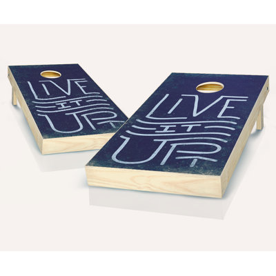 2' x 4' Live It Up Cornhole Set with Bags