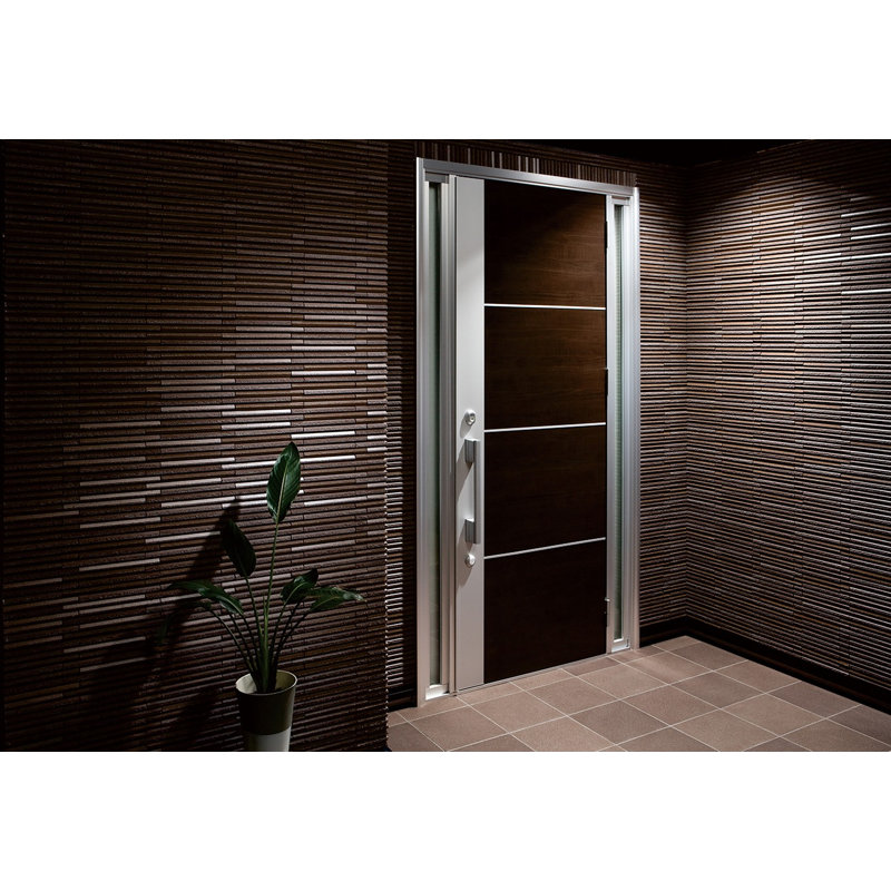 Hosowari Border 0.77" x 9" Ceramic Linear Mosaic Wall Tile, Beige