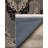 Reuben Collection Digital Print Cotton-Polyester Gray Moroccan Rug-1105822686