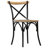 Cross Chairs Solid Mango Wood-64057525-12651983