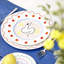 Summer Bliss Handmade Stoneware Salad/Dessert Plate
