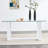 Large Glass Dining Table(Only Table)