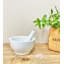 Jian Stoneware Pestle And Mortar