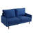 Ellmer Velvet Loveseat-335762659-400881399