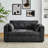54" Pull-Out Sleeper Sofa Bed With Storage For Living Room