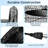 20" Oscillating Metal Stand Stand Fan
