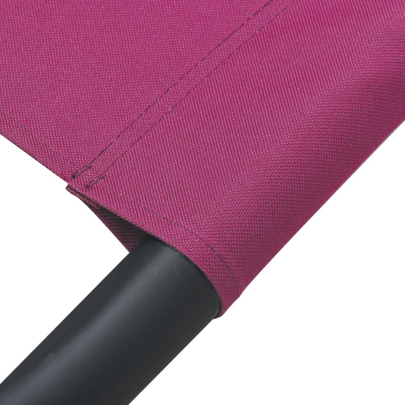78.8" Long Single Chaise, Pink