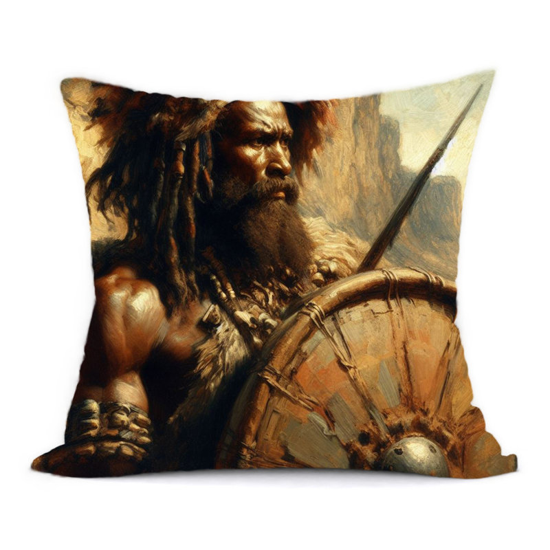 Hiltop Newport Abstract Reversible Throw Pillow