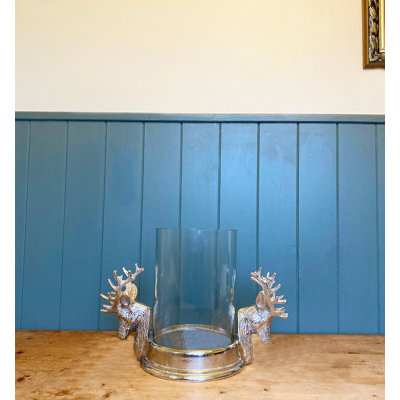 Glass Tabletop Tealight Holder
