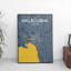 Melbourne City Map - No Frame Print-1798643818