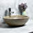 AA Warehousing Katelyn 13.75 " Stone Oval Bathroom Sink