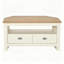 Console d'angle avec tiroirs et rangement ouvert pour les petits espaces