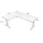Bureau en bois massif en forme de L brun noisette-43168099-43168414