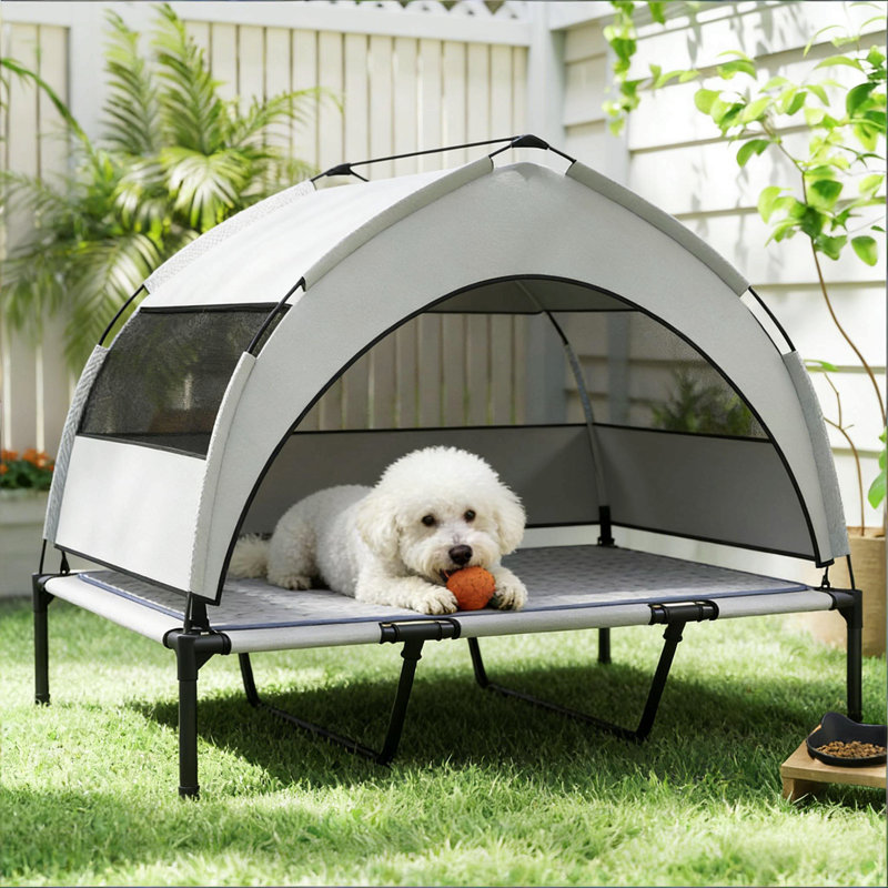 Lit surélevé pour animal de compagnie, lit surélevé pour chien portable