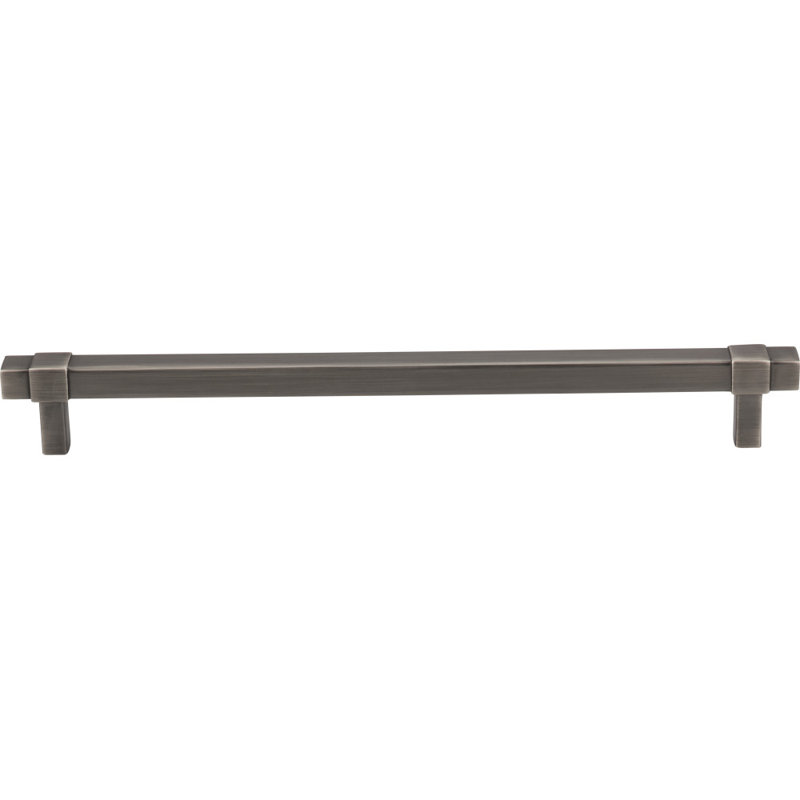 Zane Bar Pull, Brushed Pewter, 5 1/16"
