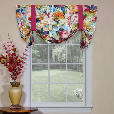 Cantonnière Martella traditionnelle en coton à motif floral