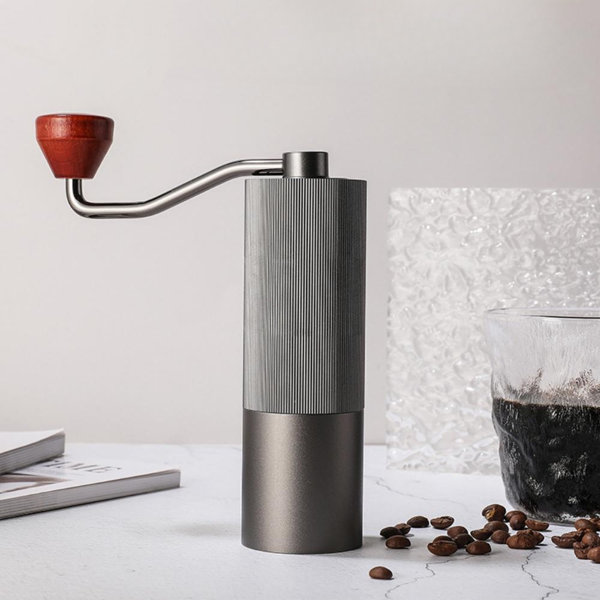 SC0GO Glass Manual Burr Coffee Grinder