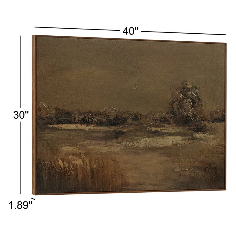 Ode Framed Painting
