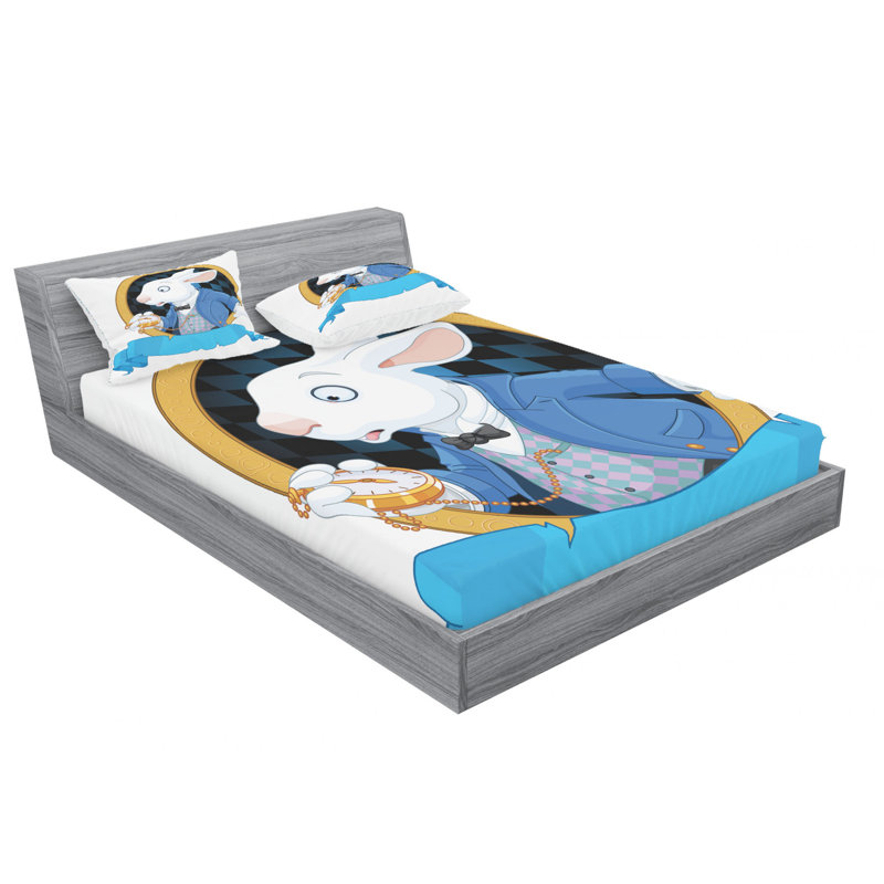 Microfiber Sheet Set, Full Sheet Set with Fitted Sheet