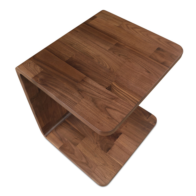 Carrie Side Table Walnut, Walnut