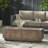 48" Outdoor Rectangular Iron Propane Fire Pit