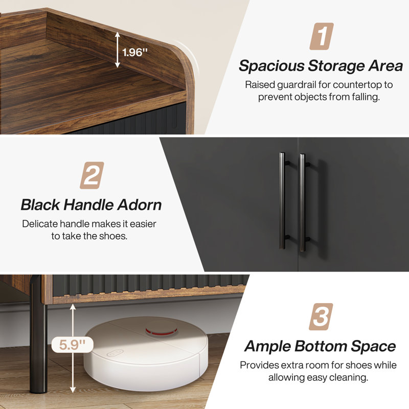 30 Pair Shoe Storage Cabinet