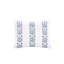 Édredon pour lit simple - Motif médaillon bleu marine, taies décoratives brodées, drap complet, literie moderne et tendance, rembourrage, style relaxant-121305281-121305284
