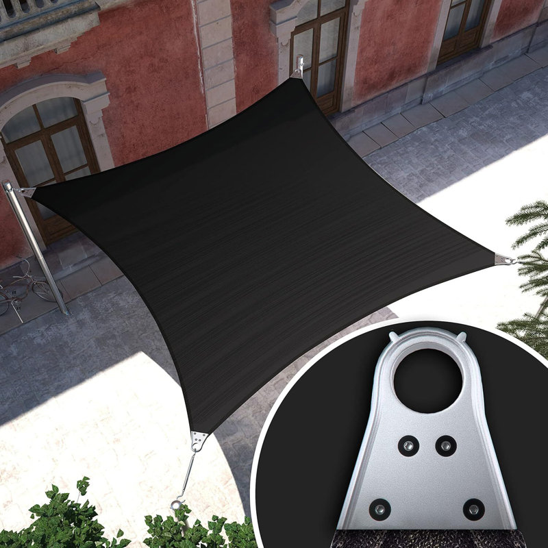 Voile d'ombrage royal Royal, 20 pi x 18 pi, Noir