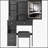 Compact Desktop Vanity Table with Advanced LED Mirror and Ample Storage-211043605
