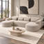 Upholstered 131.1 " Boucle U-Shaped Sectional-1545995388