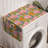 East Urban Home Orchid Washing Machine Organizer Pack of 2 47" x 18.5" Pastel Pink and Vermilion