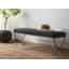 Janeen Boucle And Metal Bench-950344881-989307129
