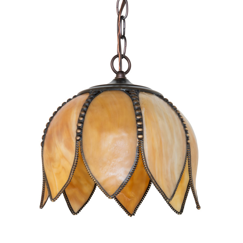 10" Wide Tulip Pendant