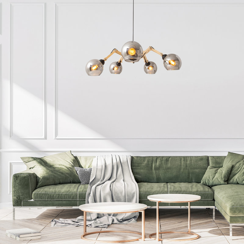 Millerville 5 - Light Unique/Statement Chandelier
