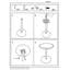 Benie Pine Round Metal Base Dining Table
