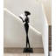 Ornement de lampe de plancher Nordic